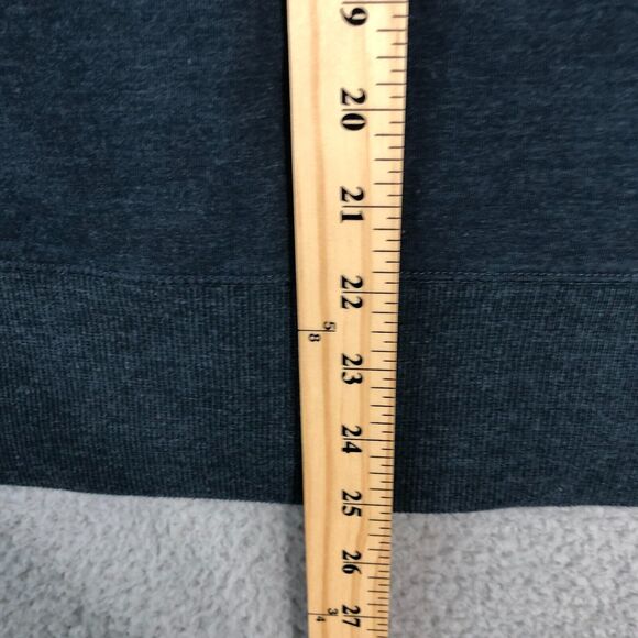 Eddie Bauer Hoodie Mens 2XLarge Blue Preppy Normcore Full Zip Sweatshirt - Picture 6 of 6